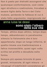 Sono stato l'albero della sua vita