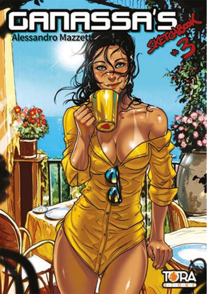 Ganassa's artwork sketchbook. Vol. 3 - Ganassa - copertina