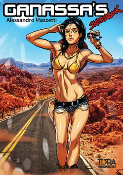 Ganassa's artwork sketchbook. Vol. 1 - Ganassa - copertina