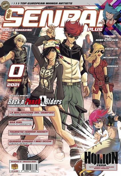 Senpai plus. Vol. 0 - copertina