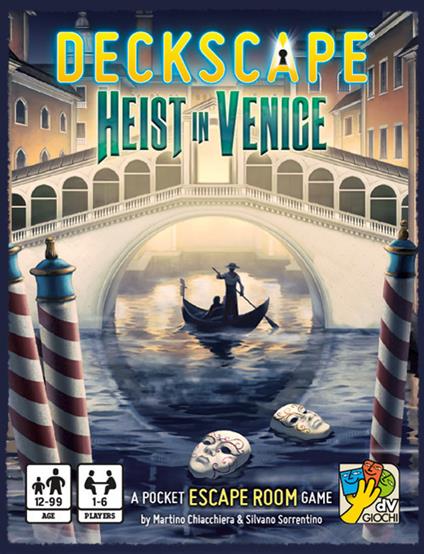 Deckscape. Heist in Venice. Carte - Martino Chiacchiera,Silvano Sorrentino - copertina