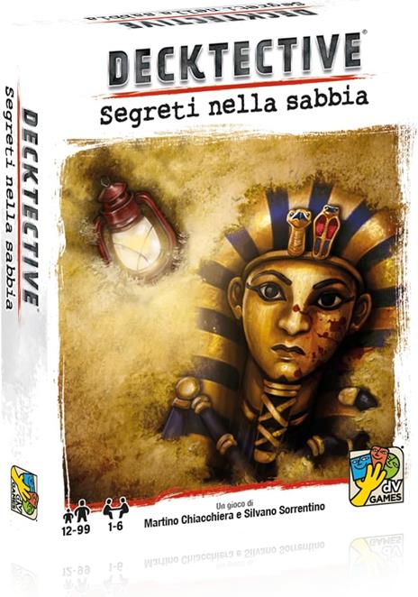 Decktective. Segreti nella sabbia. Gioco da tavolo