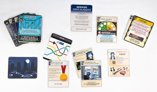 Deckscape. Tokyo Blackout. Gioco da tavolo - 3