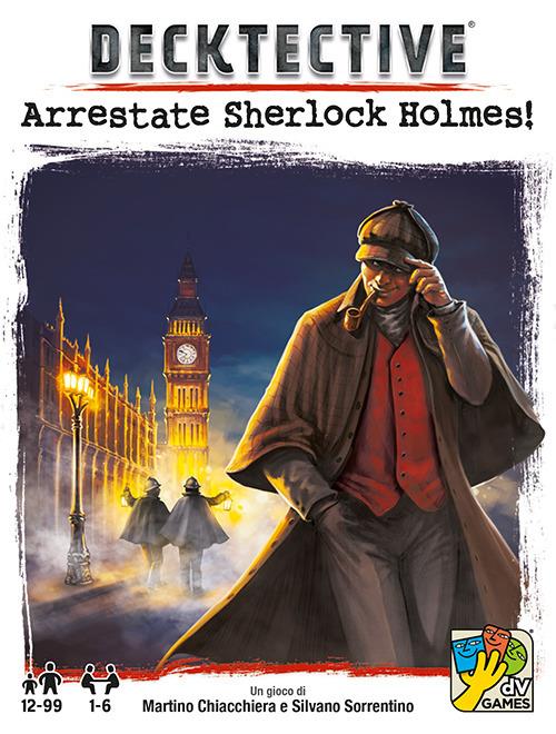 DECKTECTIVE - Arrestate Sherlock Holmes!. Gioco da tavolo