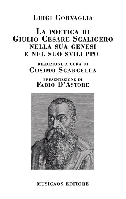 La poetica di Giulio Cesare Scaligero nella sua genesi e nel suo sviluppo - Luigi Corvaglia - copertina