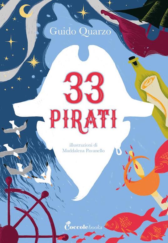 33 pirati. Ediz. a colori - Guido Quarzo - copertina
