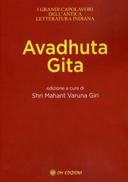 Avadhuta gita - copertina