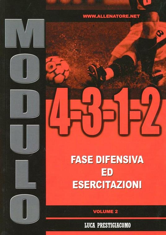 4-3-1-2 Fase difensiva ed esercitazioni - Luca Prestigiacomo - copertina