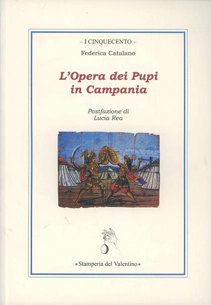 L' Opera dei Pupi in Campania - Federica Catalano - copertina