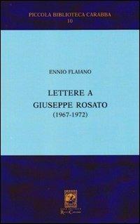 Lettere a Giuseppe Rosato - Ennio Flaiano - copertina