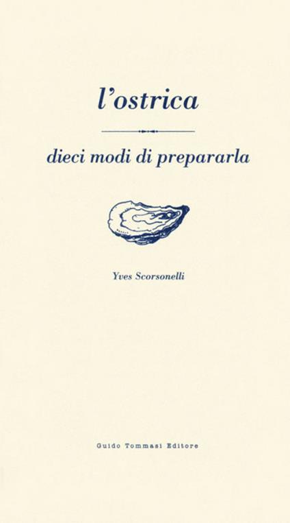 L' ostrica - Yves Scorsonelli - copertina