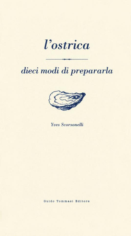 L' ostrica - Yves Scorsonelli - copertina