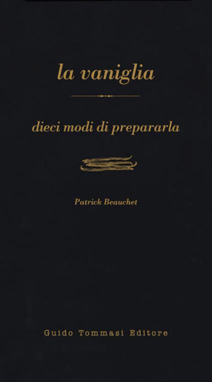 La vaniglia - Patrick Beauchet - copertina