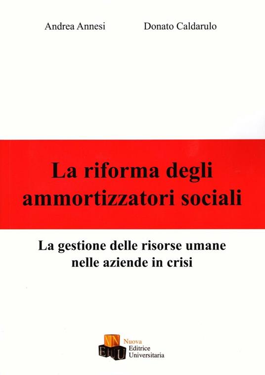 La riforma degli ammortizzatori sociali. La gestione delle risorse umane nelle aziende in crisi - Andrea Annesi,Donato Caldarulo - copertina