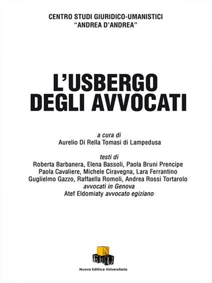 L' usbergo degli avvocati. Ediz. integrale - copertina