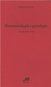 Fenomenologia e psicologia - Edmund Husserl - copertina