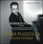 Astor Piazzolla. Piano works. Con CD Audio