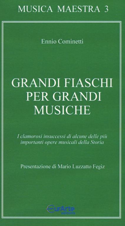 Grandi fiaschi per grandi musiche. I clamorosi insuccessi di alcune delle più importanti opere musicali della Storia - Ennio Cominetti - copertina