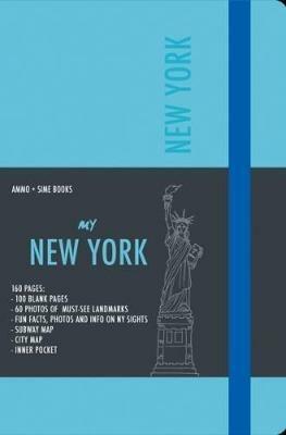 New York visual notebook. Blue duck egg - Russo William Dello - copertina