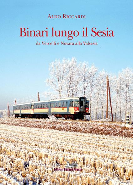 Binari lungo il Sesia da Vercelli e Novara alla Valsesia - Aldo Riccardi - copertina