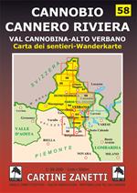 Cannobio, Cannero Riviera, Val Cannobina e Alto Verbano 1:30.000