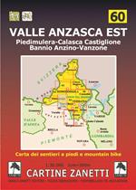 Valle Anzasca est. Piedimulera, Calasca Castiglione, Bannio Anzino, Vanzone 1:30.000