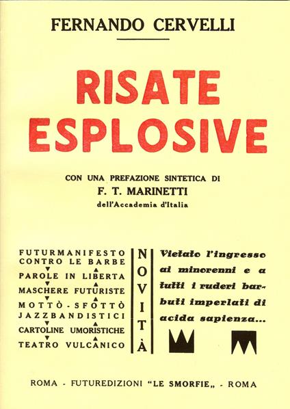 Risate esplosive - Fernando Cervelli - copertina