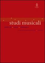 Studi musicali (2010). Vol. 1