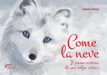 Come la neve. Il primo inverno di una volpe artica - Léonie Aonzo - copertina