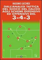 Dall'analisi tattica del gioco del calcio agli schemi difensivi e offensivi del 3-4-3. Con DVD