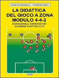 La didattica del gioco a zona modulo 4-4-2. Diagnosi difensive e schemi d'attacco - Floriano Marziali,Vincenzo Mora - copertina