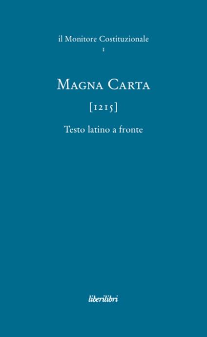 Magna Carta (1215) - copertina