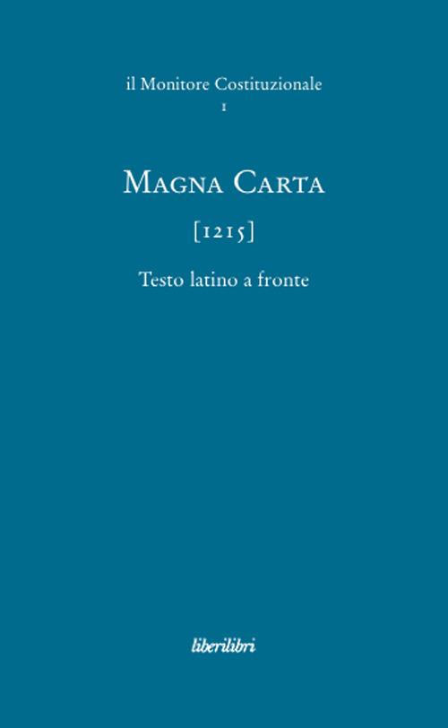 Magna Carta (1215) - copertina