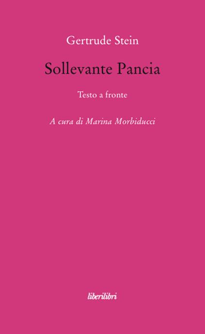 Sollevante pancia - Gertrude Stein - copertina