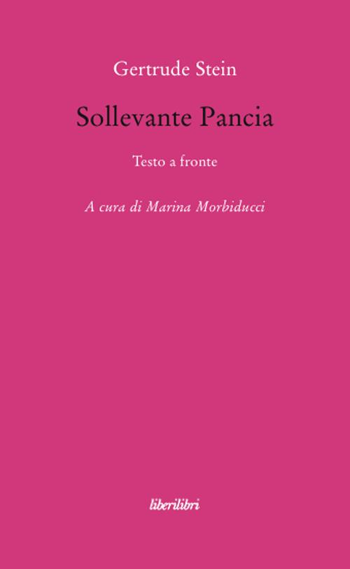 Sollevante pancia - Gertrude Stein - copertina