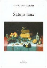 Satura lanx - Mauro Montacchiesi - copertina