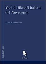 Voci di filosofi italiani del Novecento
