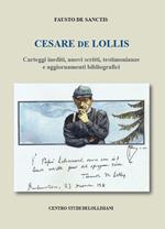 Cesare De Lollis. Carteggi inediti, nuovi scritti, testimonianze e aggiornamenti bibliografici