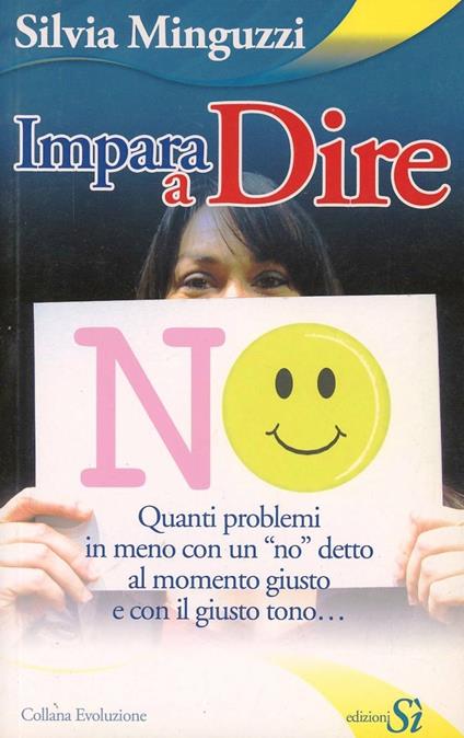 Impara a dire no - Silvia Minguzzi - copertina
