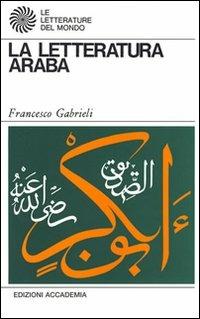 La letteratura araba - Francesco Gabrieli - copertina