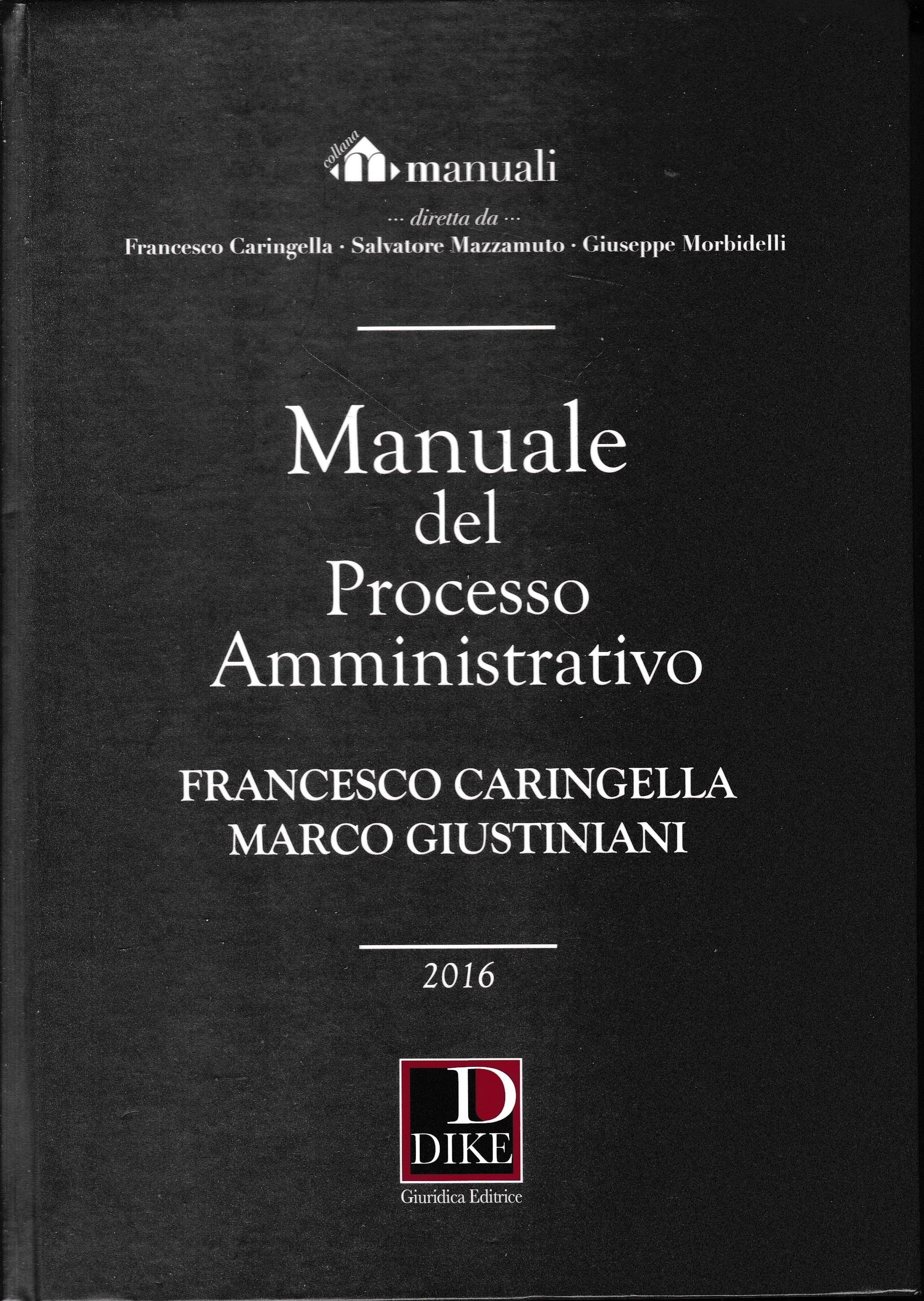 Manuale del processo amministrativo