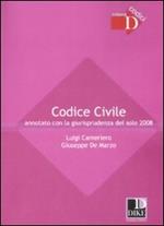 Codice civile annotato con la giurisprudenza del solo 2008