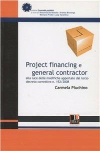 Project financing e general contractor - Carmela Pluchino - copertina