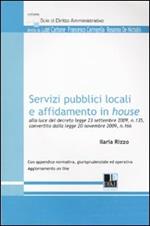 Servizi pubblici locali e affidamento in House