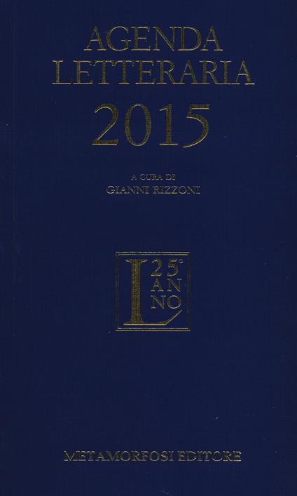 Agenda letteraria 2015 - copertina