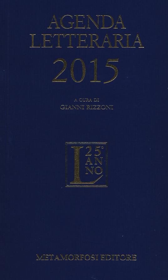 Agenda letteraria 2015 - copertina