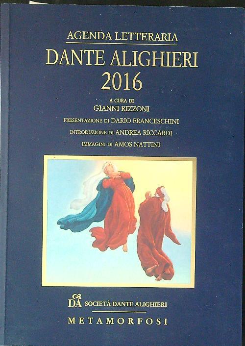Agenda letteraria Dante Alighieri 2016