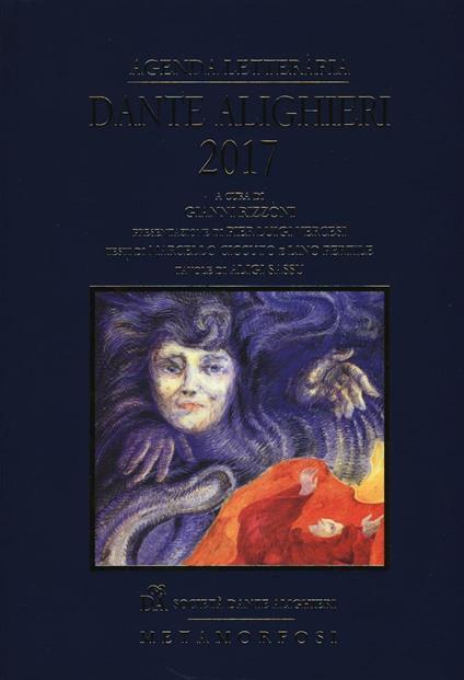 Agenda letteraria Dante Alighieri 2017 - copertina