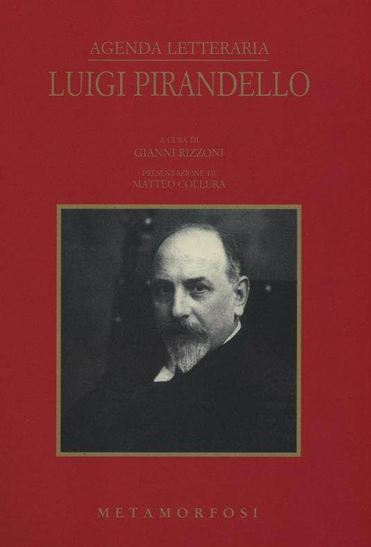 Agenda letteraria Luigi Pirandello 2017 - copertina