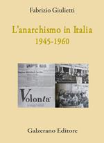 L'anarchismo in Italia (1945-1960)